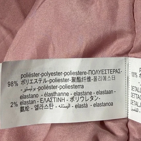 Zara Kids Bomber Jacket Size 8-9 Years Old‎ Pink Zip Up Girls Coat - Picture 7 of 7